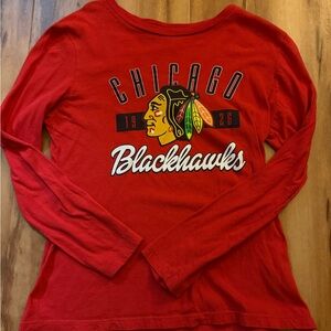 NHL Red Apparel with Logo